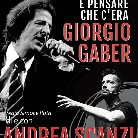 Andrea Scanzi - E pensare che c'era Giorgio Gaber